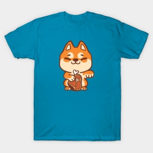 Maneki Shiba T-Shirt